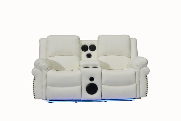 L432 - Cesar ( White ) RECLINING CHAIR