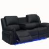 L430 - Cesar ( Black ) RECLINING CHAIR