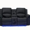 L430 - Cesar ( Black ) RECLINING CHAIR
