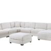 L120 - Violet Beige Armless Chair Beige