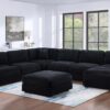 L121 - Violet Black LAF Arm Chair Black