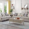 L310 - Amiri ( Beige ) 2 PC ( Sofa & Loveseat )