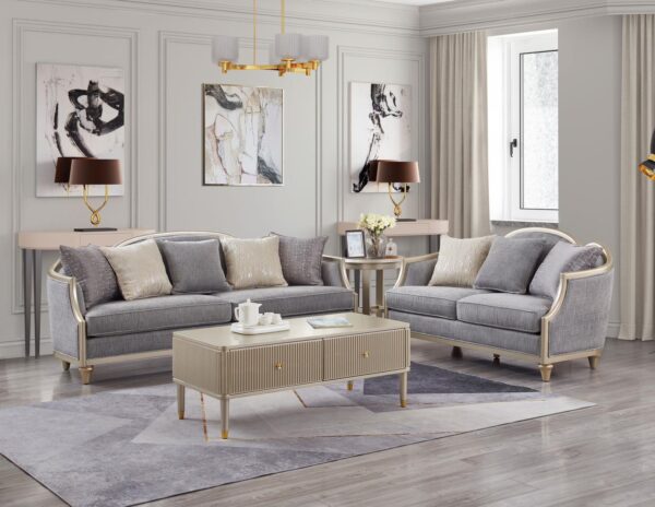 L311 - Amiri ( Grey ) COFFEE TABLE