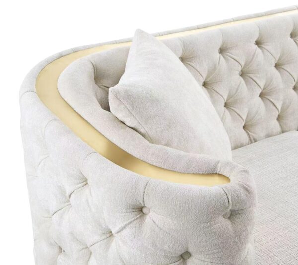L323 - JAVA Cream 3PC Cream Sectional