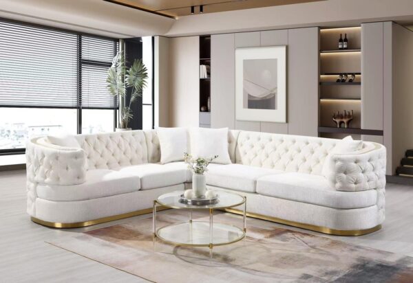 L323 - JAVA Cream 3PC Cream Sectional