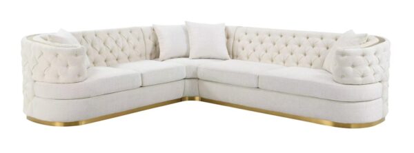 L323 - JAVA Cream 3PC Cream Sectional