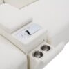 L325 - Sada Cream LAF CHAIR