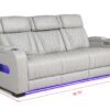 L401 - Polax Grey Power Recliner W/ PWR Headrest
