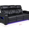 L403 - Polax Black 2PC (Power Sofa & Loveseat)