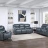 L405 - Eric ( Blue ) RECLINING CHAIR
