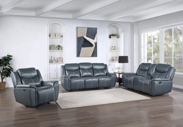 L405 - Eric ( Blue ) RECLINING CHAIR