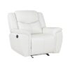 L406 - Eric ( White ) RECLINING CHAIR