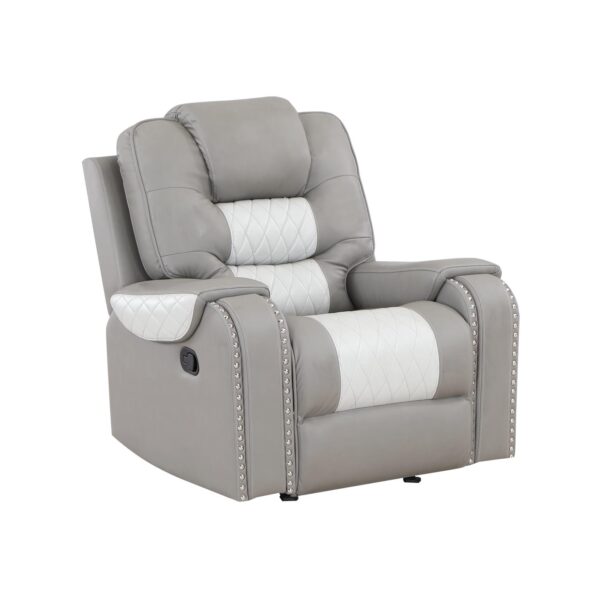L420 - Harlow ( Grey ) RECLINING CHAIR