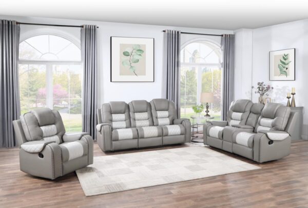 L420 - Harlow ( Grey ) RECLINING CHAIR