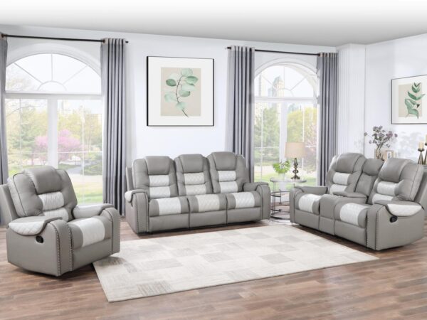 L420 - Harlow ( Grey ) RECLINING CHAIR