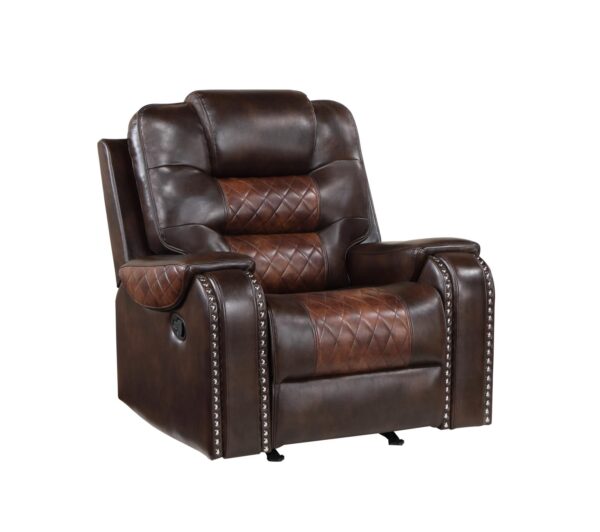 L421 - Harlow ( Brown ) RECLINING CHAIR