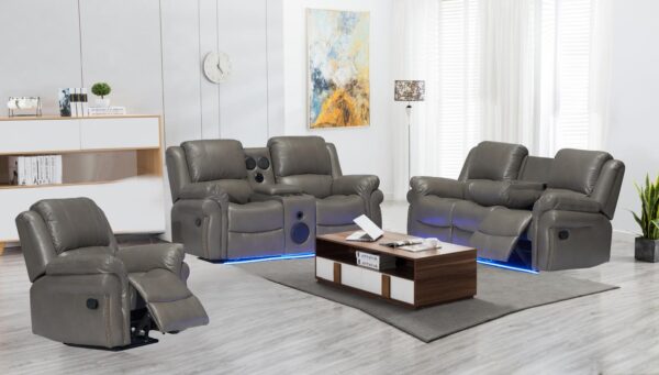 L431 - Cesar ( Grey ) RECLINING CHAIR