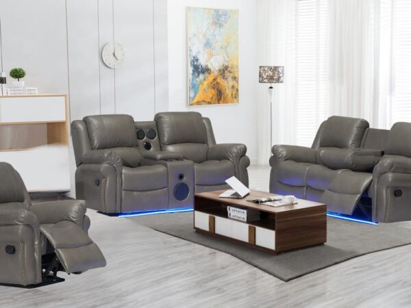 L431 - Cesar ( Grey ) RECLINING CHAIR