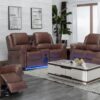L433 - Cesar ( Brown ) RECLINING CHAIR