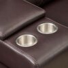 L451 - Victor ( Brown ) 3 PC Reclining Brown Sectional