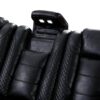 L467 - Zachary Black POWER LAF Loveseat W/Power Headrest, Speakers (Black)