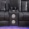 L468 - Zachary Gray 3PC Power Sectional