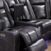 L468 - Zachary Gray 3PC Power Sectional