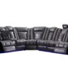 L468 - Zachary Gray 3PC Power Sectional