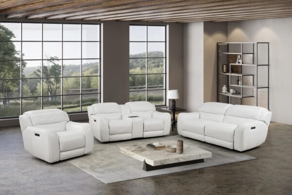 L480 - MARCO WHITE Power Reclining Chair