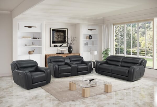 L481 - MARCO BLACK Power Reclining Chair