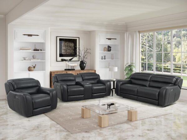 L481 - MARCO BLACK Power Reclining Chair