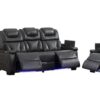 L491 - Braden Grey 2PC (Power Sofa & Loveseat)