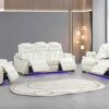 L493 - Braden White 2PC (Power Sofa & Loveseat)