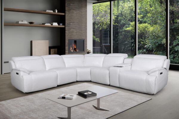 L495 - Marco White Power Armless Chair