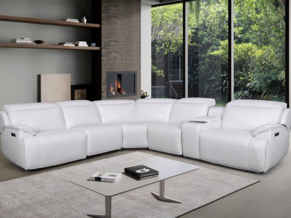 L495 - Marco White Power Armless Chair