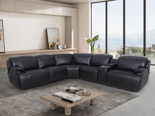 L496 - Marco Black Power Armless Chair
