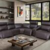 L497 - Marco Brown Power Armless Chair