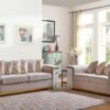 L615 - Benjamin Beige (Closeout) 2 PC ( Sofa & Loveseat )