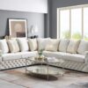 L825 - Nyra Cream LAF SOFA