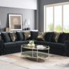 L826 - Nyra Black RAF LOVESEAT