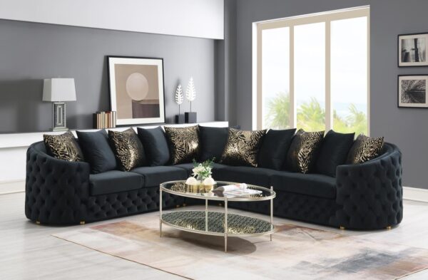 L826 - Nyra Black RAF LOVESEAT