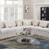 L855 - Queen ( Cream) LAF LOVESEAT