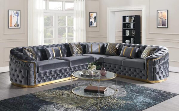 L857 - Queen ( Grey ) RAF SOFA