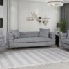 L926 - Hank Grey Chair Seat & Back