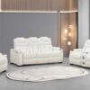 L493 - Braden White 2PC (Power Sofa & Loveseat)