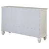Sandy Beach 11-drawer Dresser Cream White