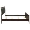 Carlton Wood Eastern King Panel Bed Cappuccino
