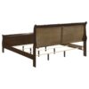 Louis Philippe 4-piece Eastern King Bedroom Set Cappuccino