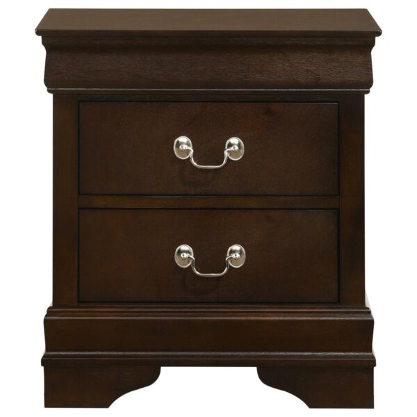 Louis Philippe 5-piece Eastern King Bedroom Set Cappuccino
