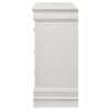 Louis Philippe 6-drawer Dresser White